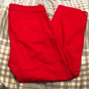 Calvin Klein Red Pants (stretchy)